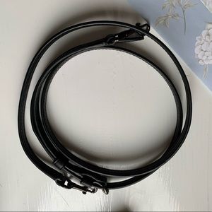 Coach 1941 Dinky Strap Black Glovetanned Leather